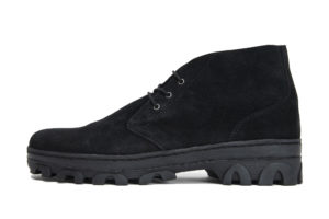 US NAVY MILITARY CHUKKA 754SS BLACK SUEDE