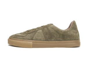GERMAN MILITARY TRAINER 4700S OLIVE SUEDE